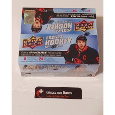 2021-22 Upper Deck Series 1 UD Factory Sealed Retail Box 24 Pack of 8 Cards 